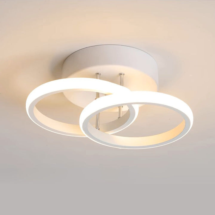 Skanto | Taklampe med LED svart metallramme