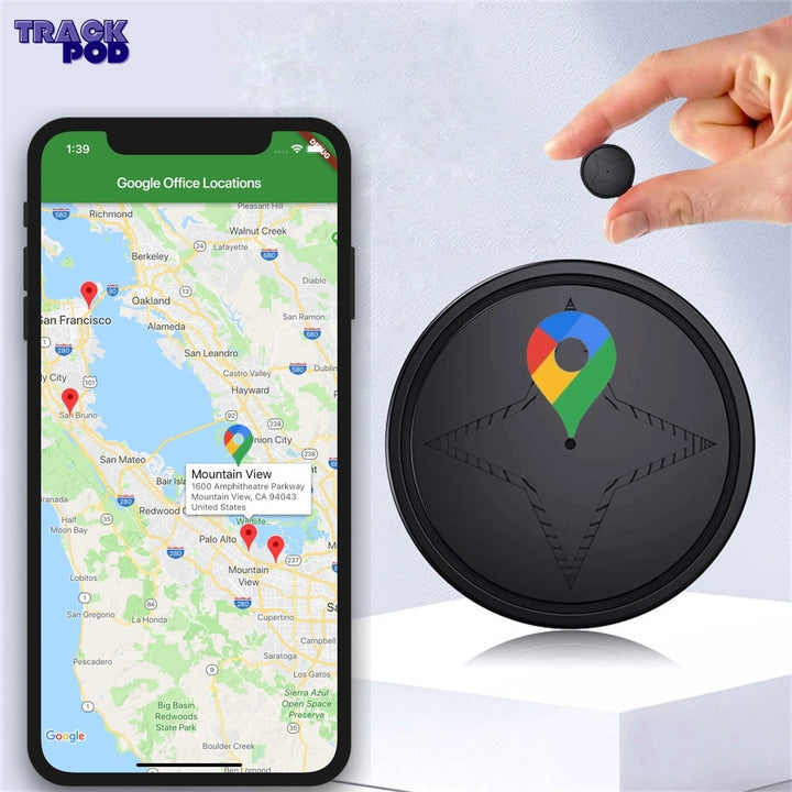 Skanto | GPS Tracker for Vehicles with Magnetic Mount Bil Tracker Enhet