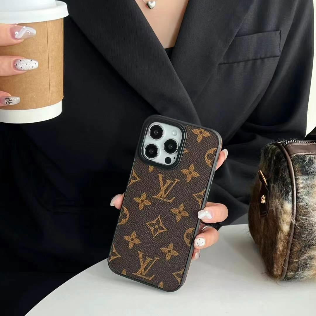 Skanto | Luksuriøs merkevare designer lærveske for iPhone