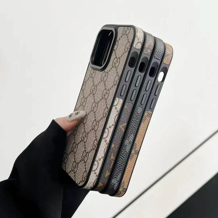 Skanto | Luksuriøs merkevare designer lærveske for iPhone