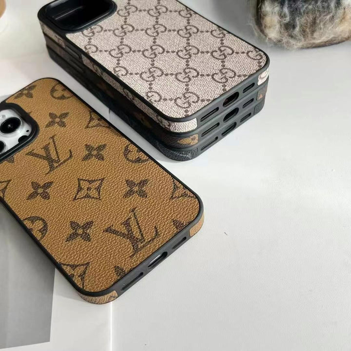 Skanto | Luksuriøs merkevare designer lærveske for iPhone