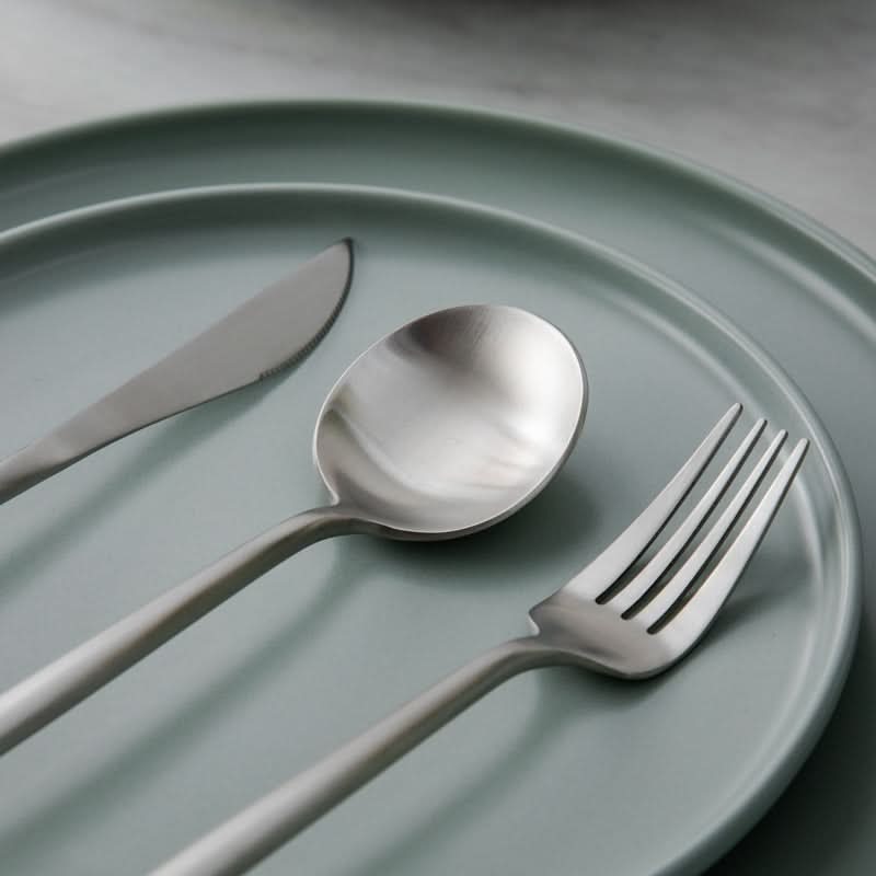 Skanto | Minimalist Bestikksett i Rustfritt Stål