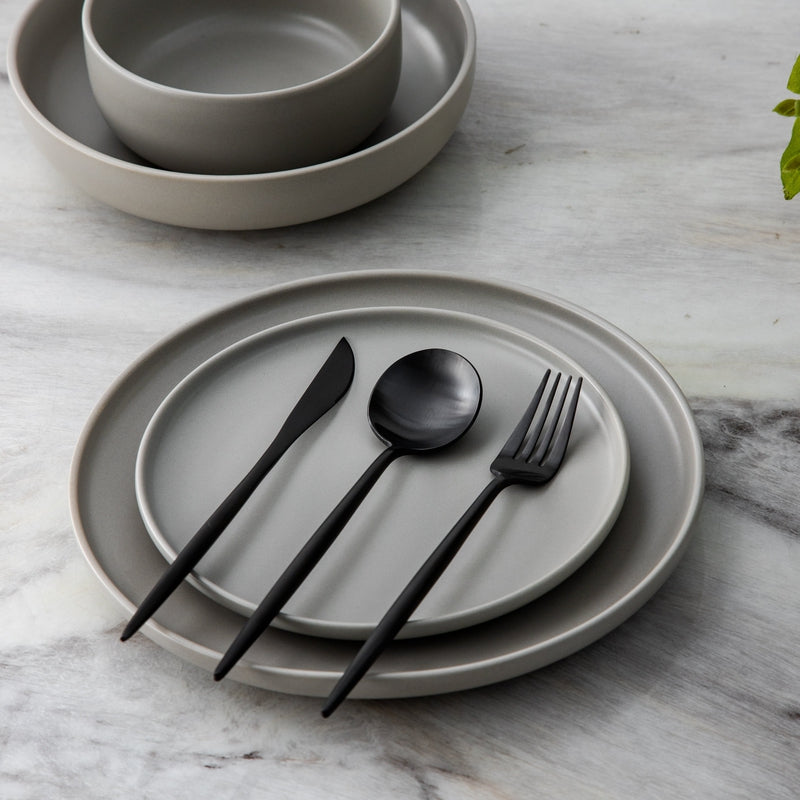 Skanto | Minimalistisk Rustfritt Stål Bestikk Elegant Enkelhet