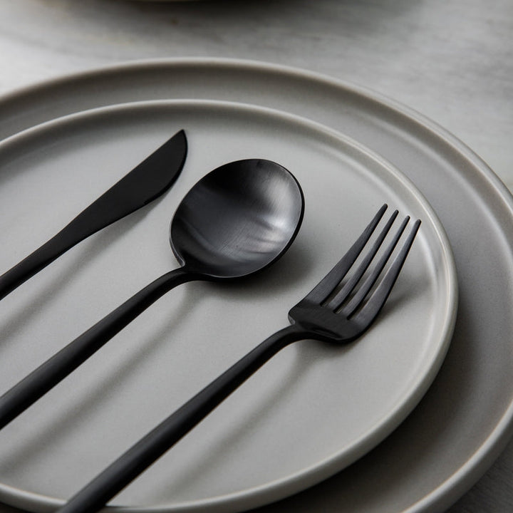 Skanto | Minimalistisk Rustfritt Stål Bestikk Elegant Enkelhet