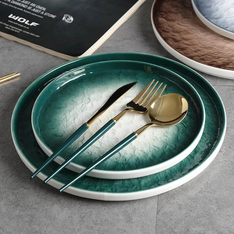 Smaragdgradientplate Skanto