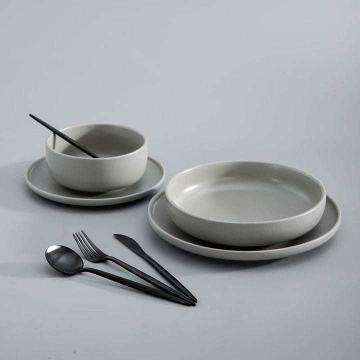 Skanto | Minimalistisk Rustfritt Stål Bestikk Elegant Enkelhet