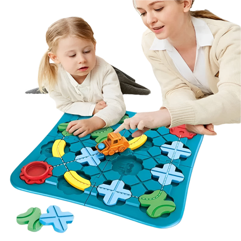 Norvo | MazeBuilder | Kreativitet og Logisk Tenkning - Kreativt Togsett