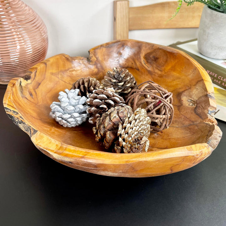 Skanto | Teak Rot Tre Dekorativ Skål 30cm