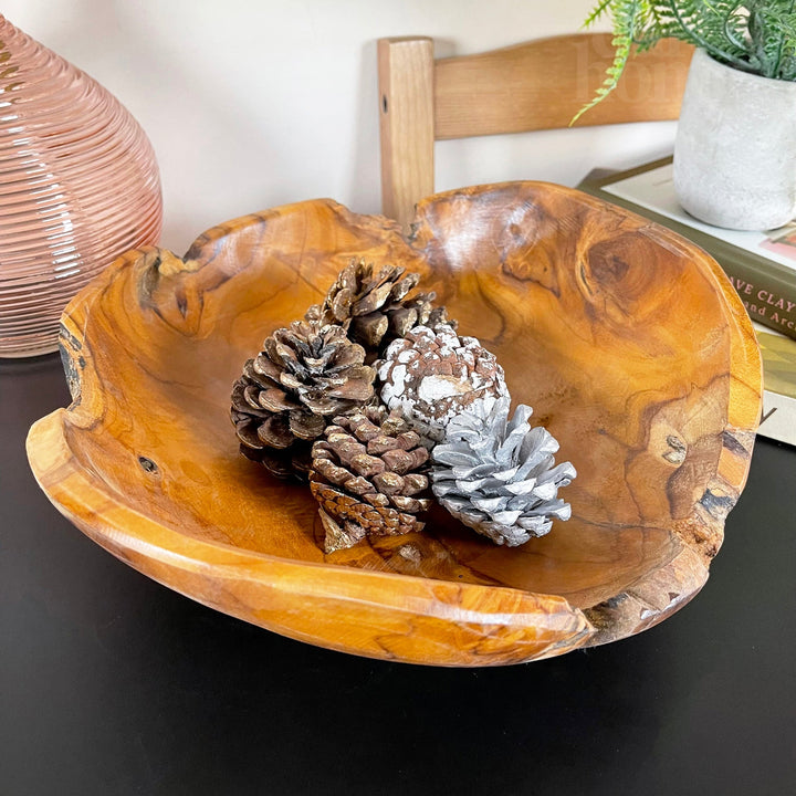 Skanto | Teak Rot Tre Dekorativ Skål 30cm