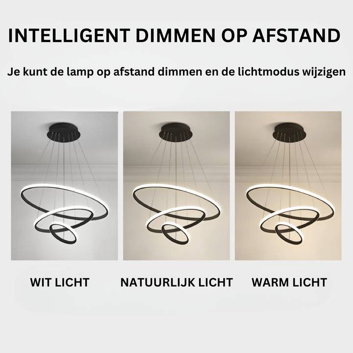 Stilig spiral taklampe Skanto