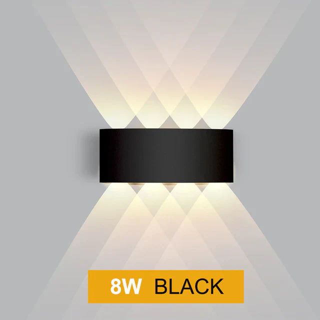 Veda - Utendørs LED Vegglampe | Skanto