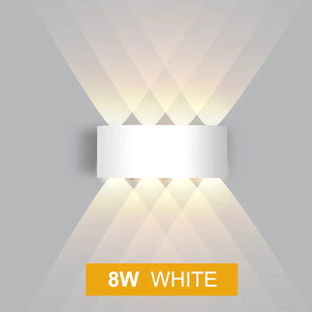 Veda - Utendørs LED Vegglampe | Skanto