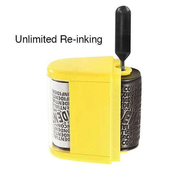 Identity Protection Privacy Roller Stamp | Skanto
