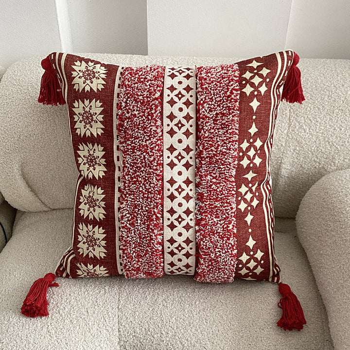 Boho fôret frynse kast puteomslag | Skanto