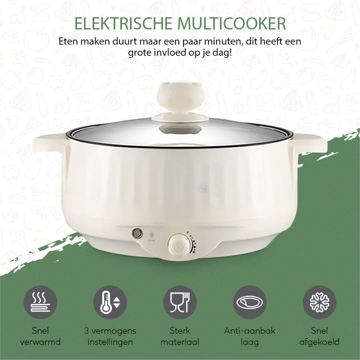 FlexiCooker – Stilig elektrisk multikoker for matlaging Skanto