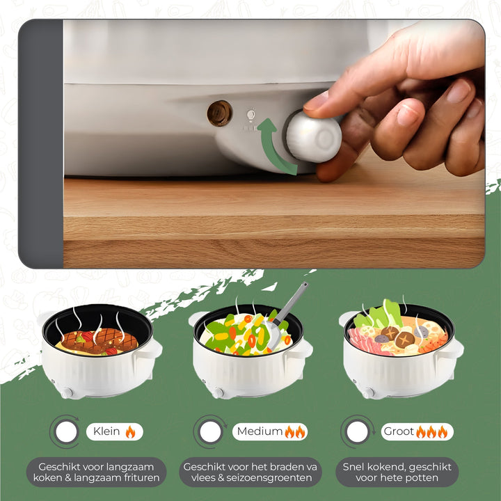 FlexiCooker – Stilig elektrisk multikoker for matlaging Skanto