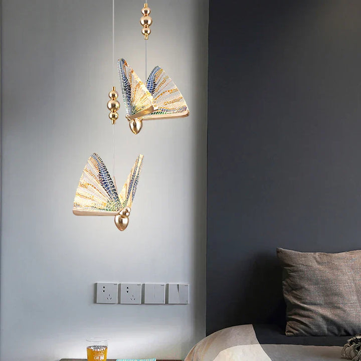 LumeFly – Butterfly LED Pendellampe med Varmt Lys | Skanto