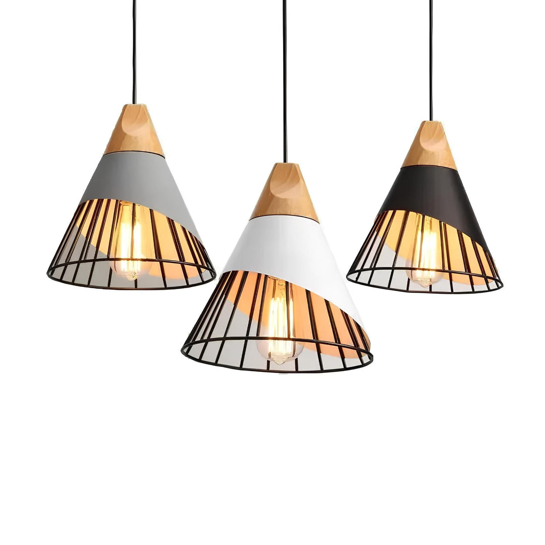 Skanto | Industriell Pendellampe med Åpen Burdesign
