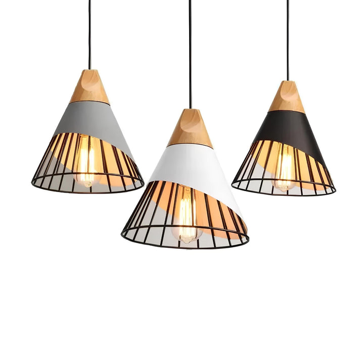 Skanto | Industriell Pendellampe med Åpen Burdesign