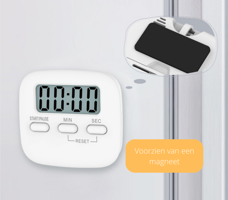 Stilig digital timer med skålheis