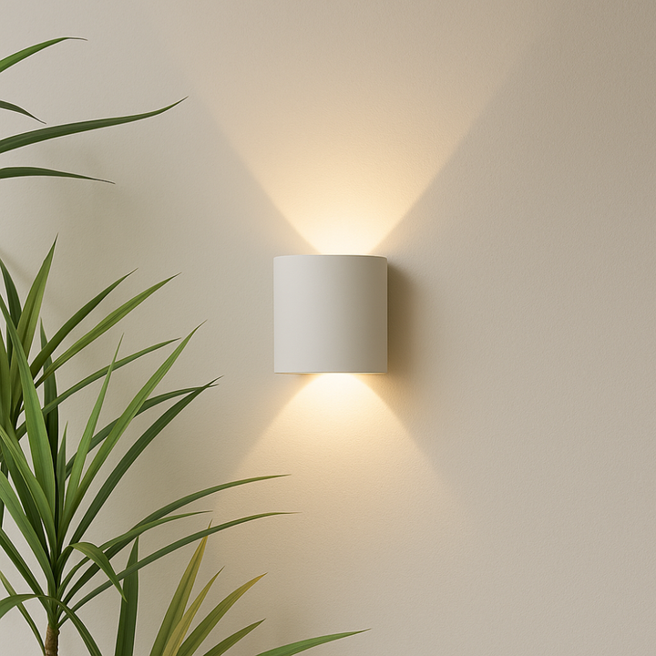 Skanto | Moderne Innendørs Utendørs Vegglampe – Minimalistisk LED Armatur