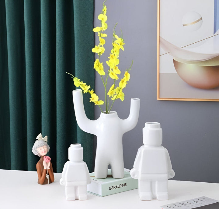 Skanto | Masoned Blomsterpotte i Robotdesign