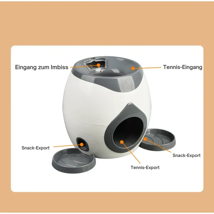 Interaktiv Snackball Dispenser for Hunder Skanto