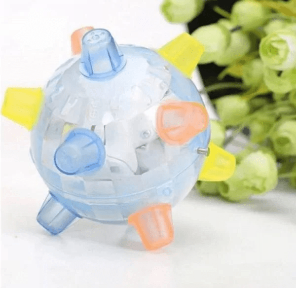 Skanto | Interaktiv LED Hoppende Ball for Hunder