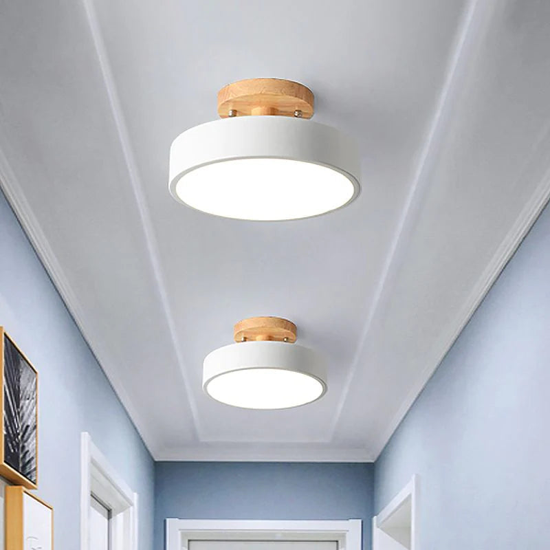 Skanto | LED Taklampe Tre Flush Montering Fixture