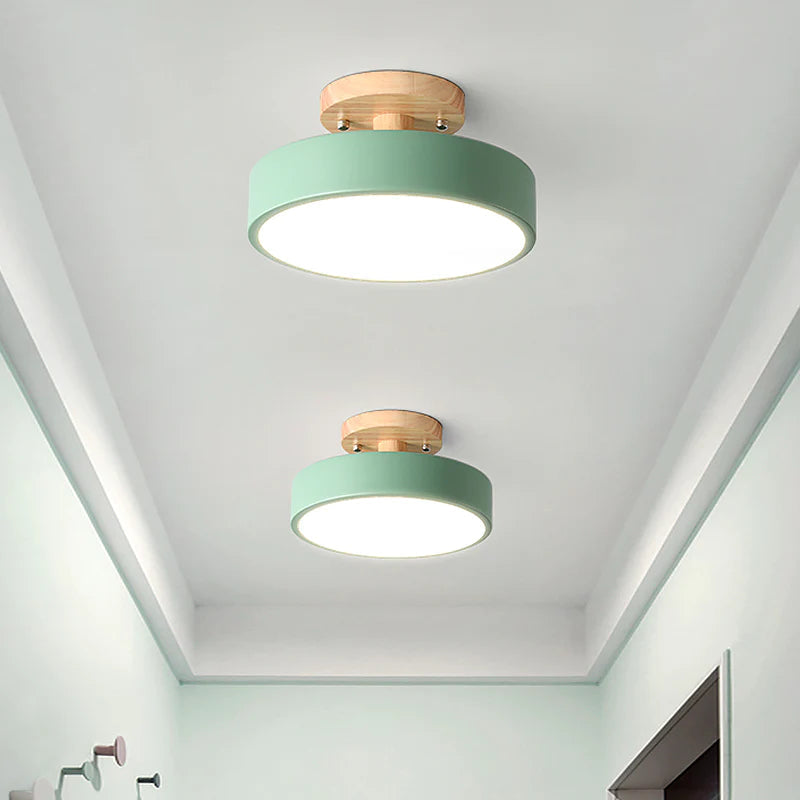 Skanto | LED Taklampe Tre Flush Montering Fixture
