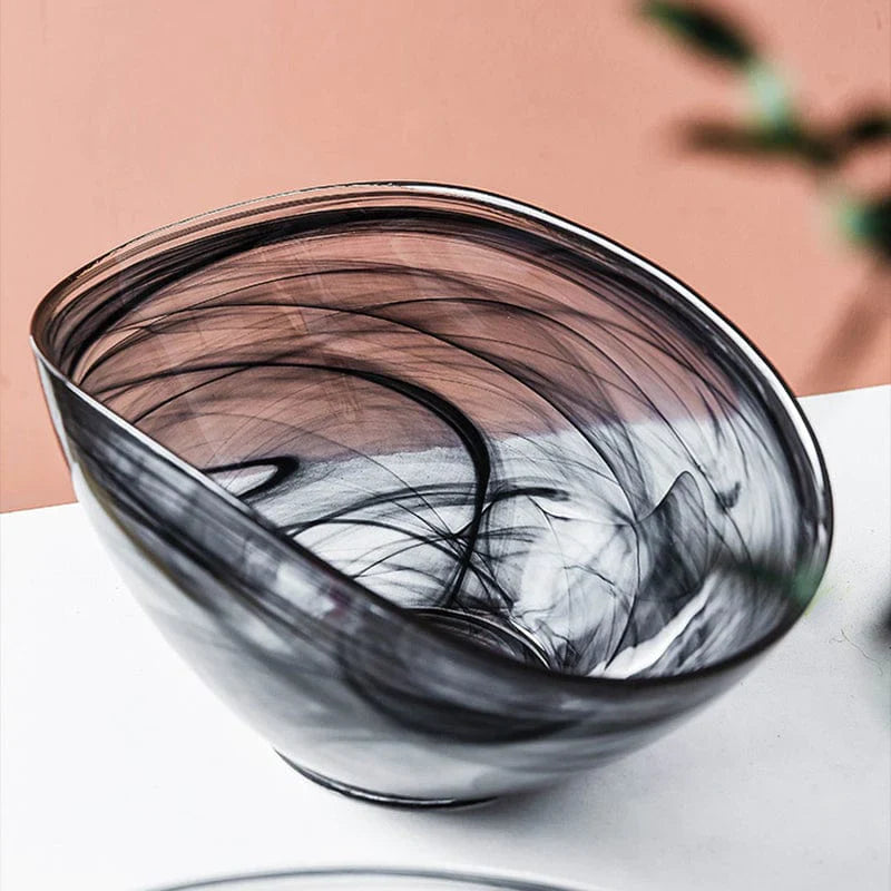 Uregelmessig Glass Salatbolle | Skanto