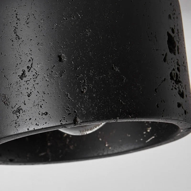 Moderne Stein Taklampe – Rustikk Belysning for Stue og Gang | Skanto