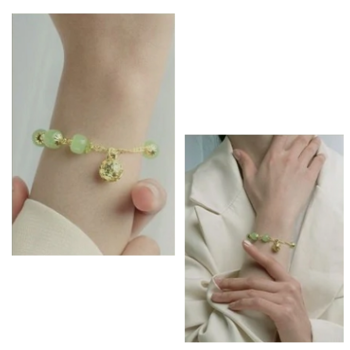 Hetian jade bjellearmbånd