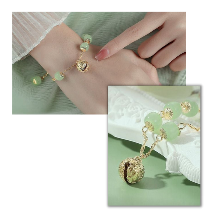 Hetian jade bjellearmbånd