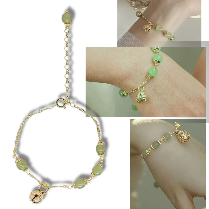 Hetian jade bjellearmbånd