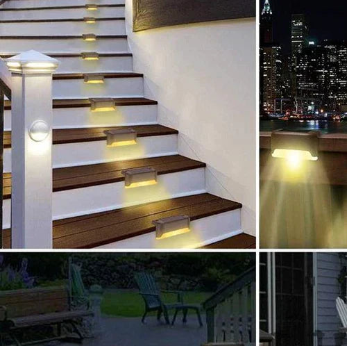 Vanntett LED Solcelle Hage Lampe Skanto