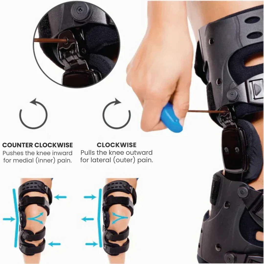 Skanto | KneeSupport Pro – Justerbar kneklips for stabilitet og komfort