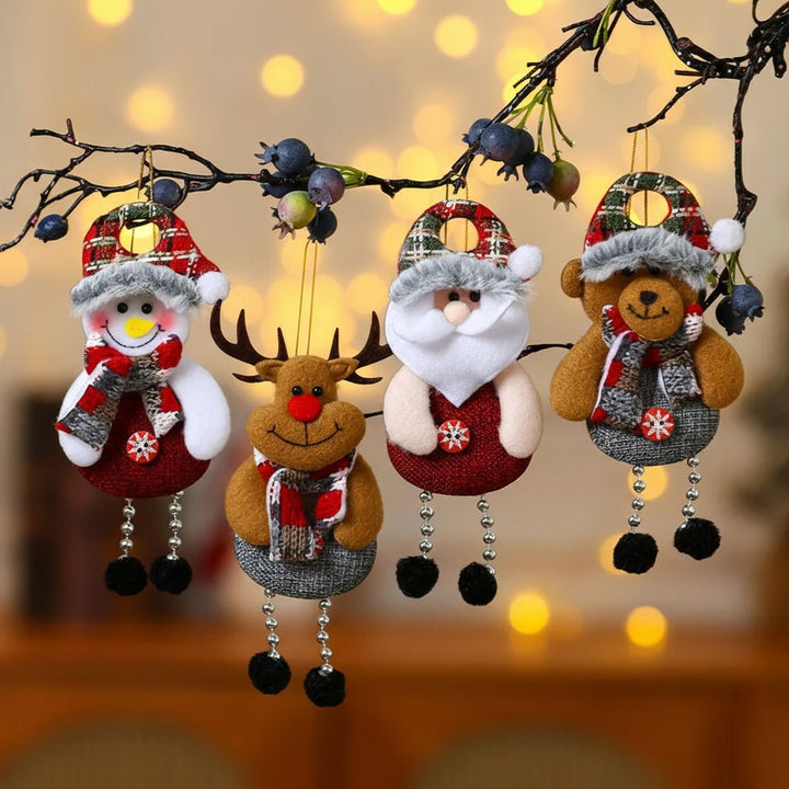 Skanto | Premium Stoff Ornamenter for Gledelig Juledekorasjon