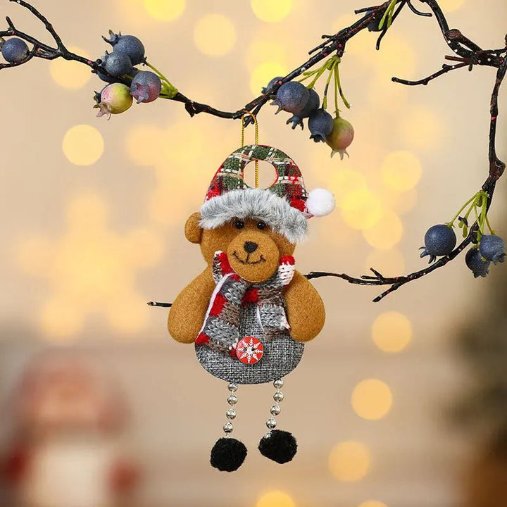 Skanto | Premium Stoff Ornamenter for Gledelig Juledekorasjon