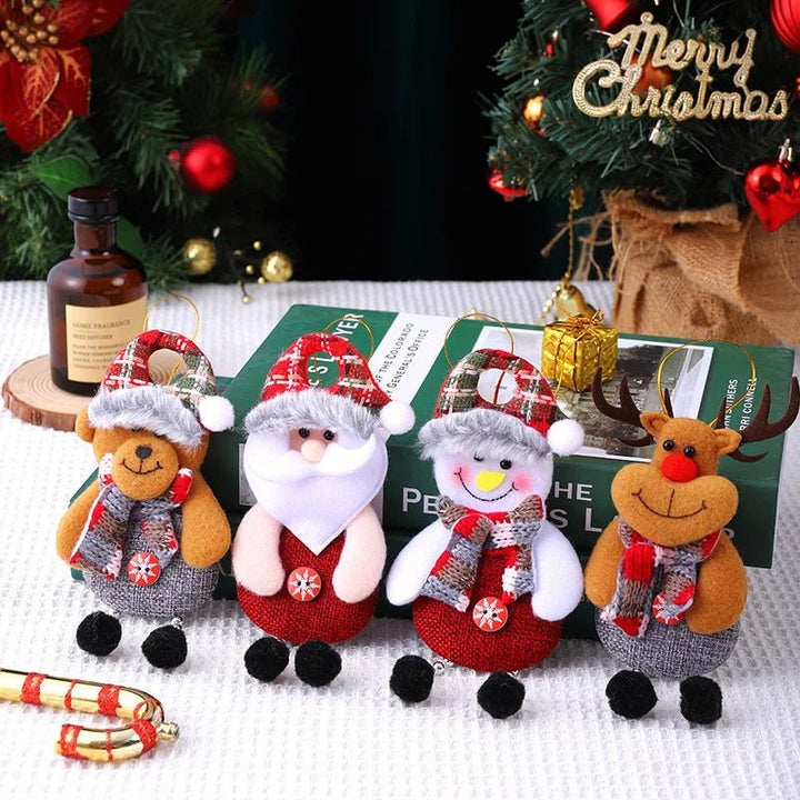 Skanto | Premium Stoff Ornamenter for Gledelig Juledekorasjon