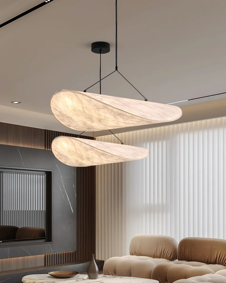 Skanto | Subtil Japandi Lampe med Lyskollaps Effekt