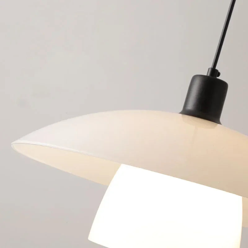 Moderne Japansk Pendellampe laget av Glass – Minimalistisk Hengelys for Spisestue og Kjøkken | Skanto