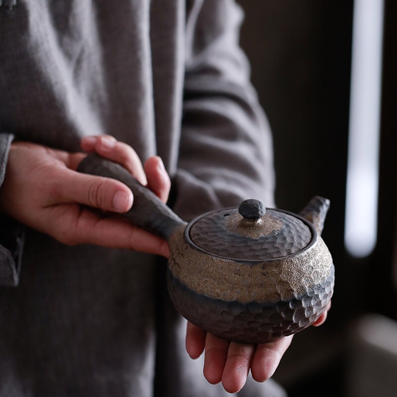 Skanto | Japansk keramisk Kyusu tekande Kinesisk Kung Fu tekande drikkeutstyr 200ml