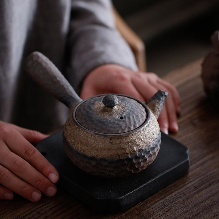 Skanto | Japansk keramisk Kyusu tekande Kinesisk Kung Fu tekande drikkeutstyr 200ml