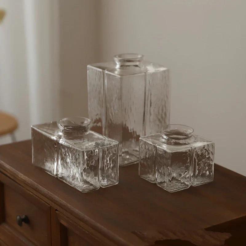 Vintage Glass Pendant Light - Rustic Hanging Lamp for Living Room & Dining Room | Skanto