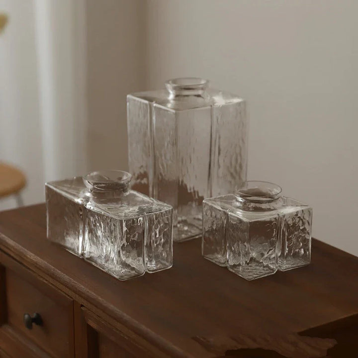 Vintage Glass Pendant Light - Rustic Hanging Lamp for Living Room & Dining Room | Skanto
