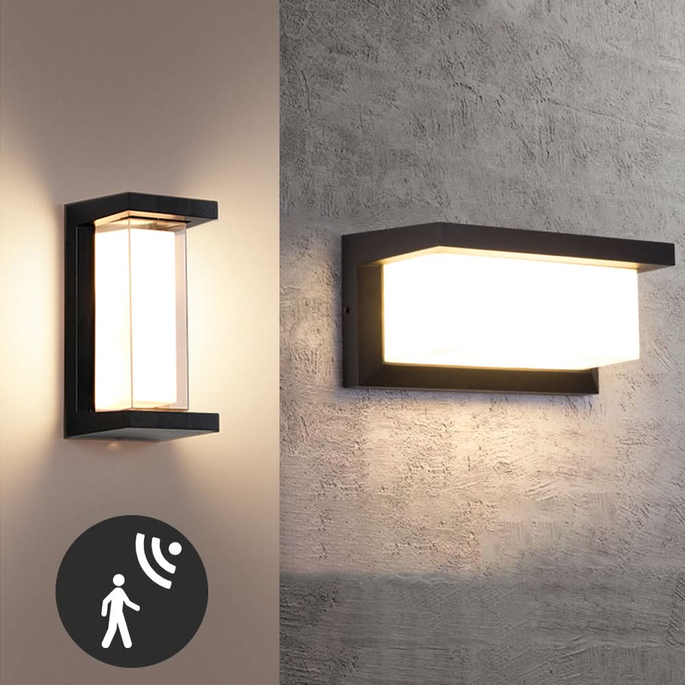 Skanto | LED bevegelsessensor vegglampe for innendørs og utendørs