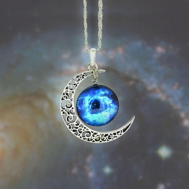 Crescent Galaxy Halskjeder | Skanto
