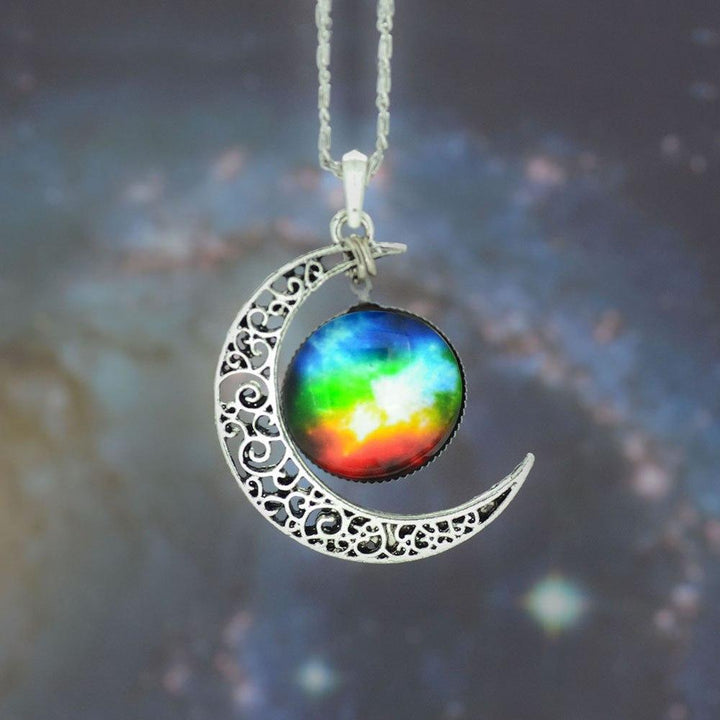 Crescent Galaxy Halskjeder | Skanto
