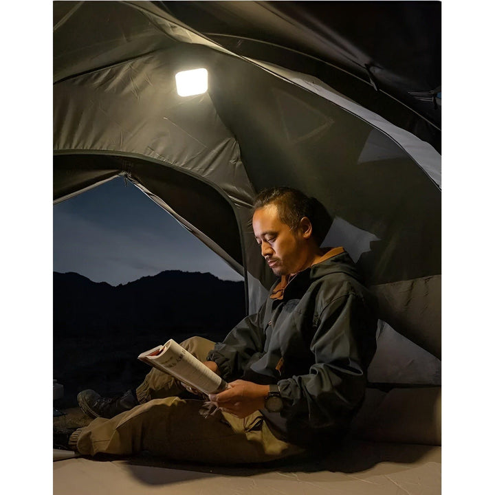 MagnaGlow – Magnetisk oppladbar LED-lampe med rund, kompakt design Skanto